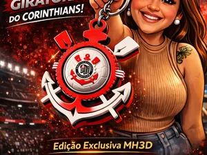 Corinthians Spinning KeychainMH3D Exclusive