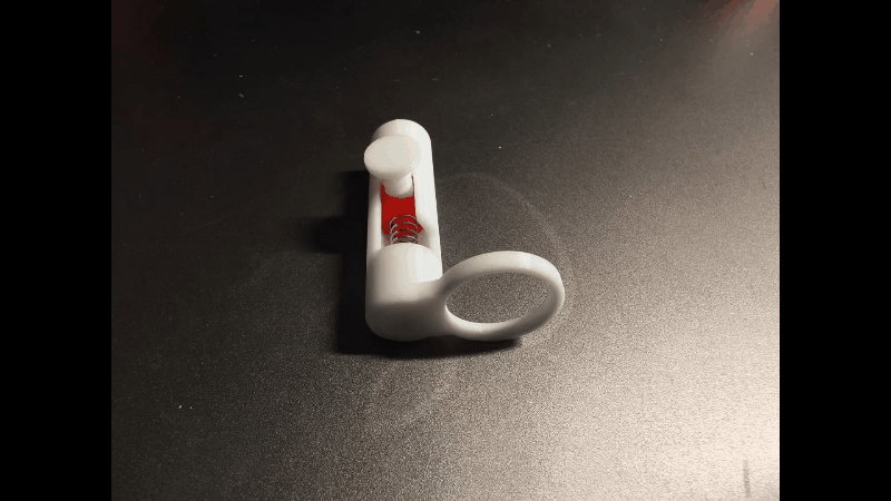 指环发射器——小巧便携,捣蛋神器,可单手完成拉动扳机+发射