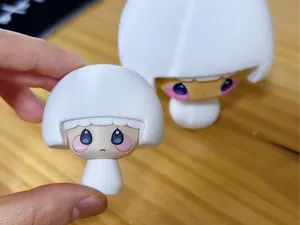 星瞳 口蘑少女 盲盒风格公仔 无需ams