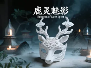 鹿头面具