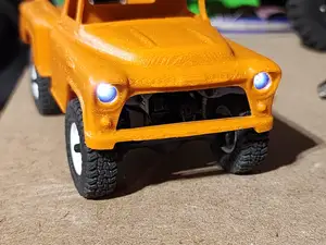 scx30 body 56 chevy truck WILL NEED LIGHT MOUNTS