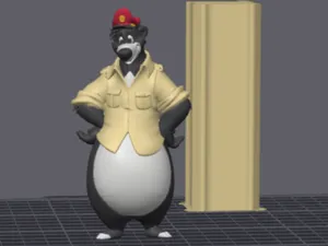 Baloo from Talespin - 5 color