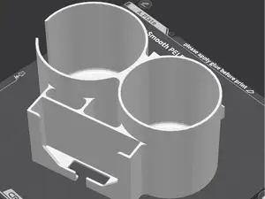 Cups & phone holder for VW T2 Bus Kombi for RHD