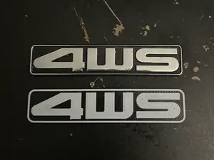 1988-1991 Honda Prelude 4WS Badge