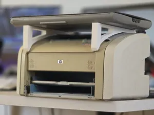Scanner mounting rack for the HP LaserJet 1020