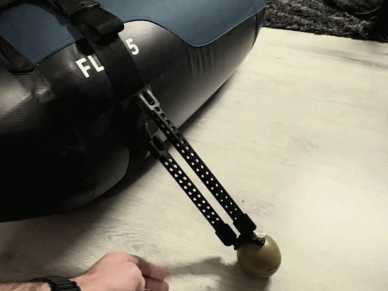 Deeper Sonar Mount for Float Tube (FLTB-5 )