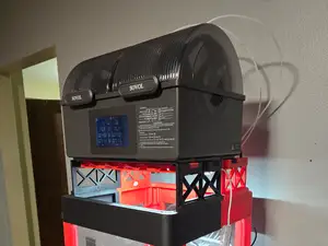 AD5X Enc Top w/ Dryer Shelf & Rear AMS Relocation