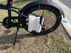 Bike Double Fishing Pole Holder