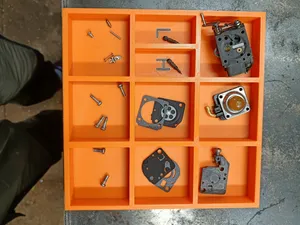 tray for carburetor rebuild 