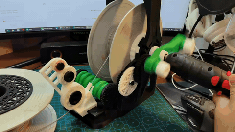 3D打印耗材绕线器