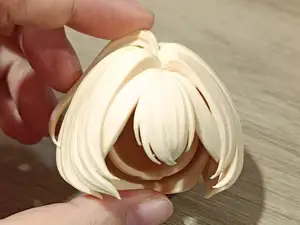 粘土人短发头壳