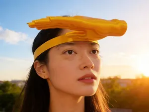 懒人手帽,为你遮阳的纤纤玉手
