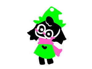 Cute Ralsei Keychain