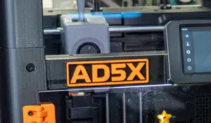 Flashforge AD5X Enclosure Name Plate