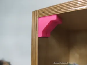 3D打印L型角码桌子边角固定