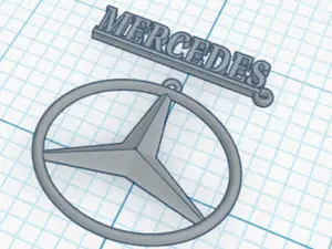 mercedes-key-holder