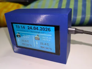 Arduino Giga R1 WiFI Wetterstation Gehäuse/Deckel
