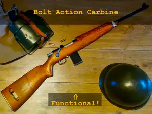 Bolt-Action Carbine Toy Gun | Functional model