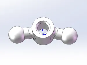 布鲁可钢铁侠手办髋部关节替换件补件