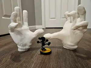 Master Hand & Crazy Hand from Super Smash Bros.