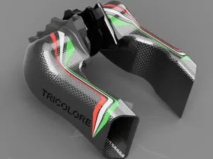 Karls Ducati Tricolore Ram Air Ducts V2 Mount