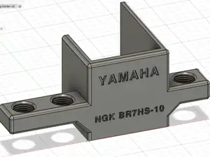 Yamaha 30HP outboard Spare Spark Plug Mount