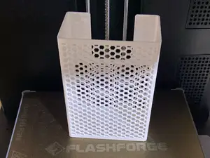 Flashforge AD5X poop bin w hexagon walls