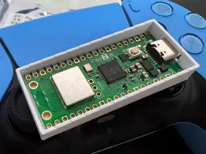 树莓派Pico2W转PS5(DualSense)手柄接收器外壳,适用创客版(TypeC接口)