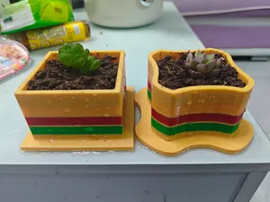 擦料塔风多肉盆栽/花盆