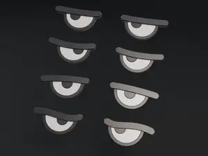Robot vacuum eyes (no AMS)