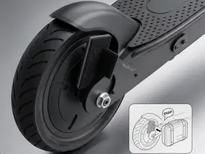 SnapOff Scooter Plate (Ninebot g30)