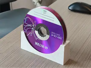CD/DVD光盘展示支架 CD爱好者好物,兼容Playstation游戏光盘裸露支架 PS5/PS4