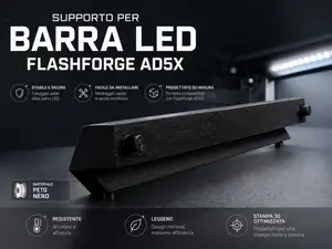 Supporto barra led Flashforge AD5X