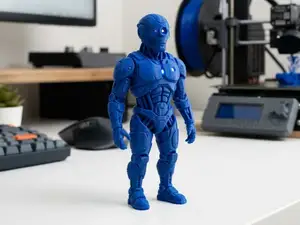 Cyborg Guardian Cute Mech Protector