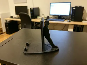 思考:创意桌面手机支架