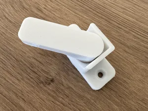 Print-in-Place Pivoting Door Latch (Left & Right)
