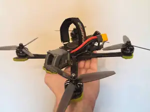 Nazgul to Era 5 - VTX antenna, camera, elrs mounts
