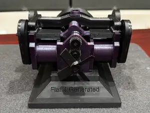 70cc Flat 4 Compressed Air Engine Model