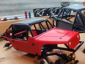 SCX24 Robskii Fab Divided Buggy Accessories 