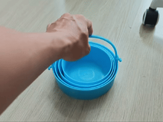 沙滩折叠桶