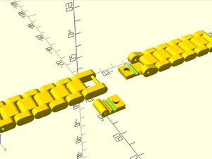 Qwatch Link Style Custom Strap Generator