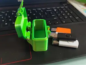 翻盖u盘盒
