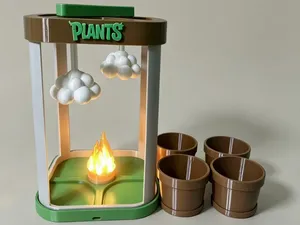 儿童种植盆(会下雨的云)Kids Planting Pot (Rain Cloud Design)