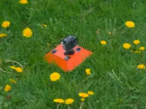 weather/tornado probe with gopro mount