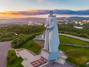 摩尔曼斯克阿廖沙纪念碑|Alyosha Monument|苏联纪念碑soviet monument