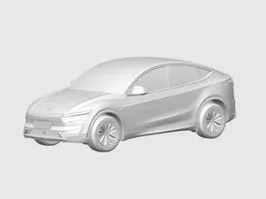 特斯拉Model Y 1:50模型