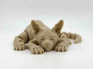Flexi Egyptian Sphinx (Print-in-Place)