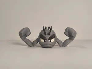 宝可梦 第一世代 #0074.1 小拳石阿罗拉的样子(Geodude-Alola)多色模型