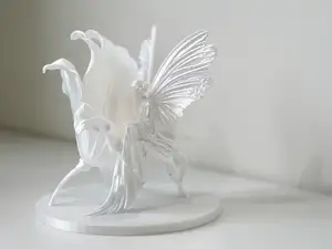 百合花精灵装饰摆件