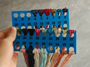 十字绣颜色分类板